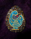 Hand Carved Clay Sankofa
