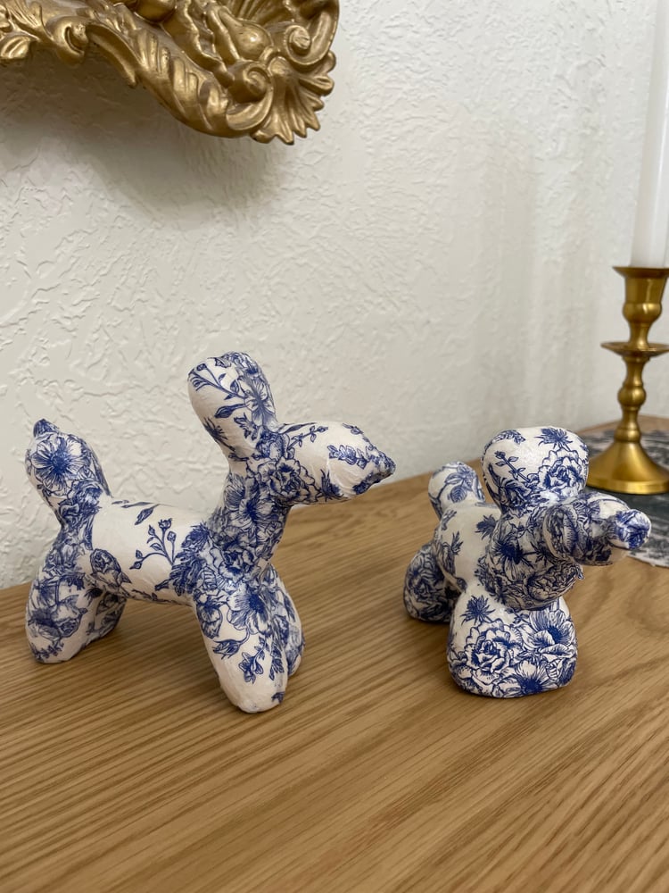 Image of Floral Balloon Dog
