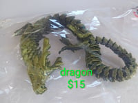 Yellow and black dragon