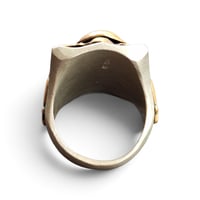 Image 4 of OOAK Jolly Roger Skull Ring, c. 1940s