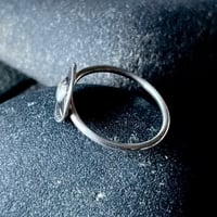 Image 4 of Handmade Sterling Silver Protective Eye Ring 