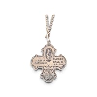 Image 2 of Vintage Four-Way Religious Necklace, c. '50s-'70s (Small)