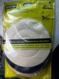Image 1 of Ryobi buffing and polishing wheel set