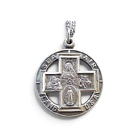 Image 1 of Vintage Sea Air Land USA Religious Necklace, c. '50s-'70s