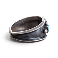 Image 3 of Vintage Southwest Turquoise Ring, c. 1970s