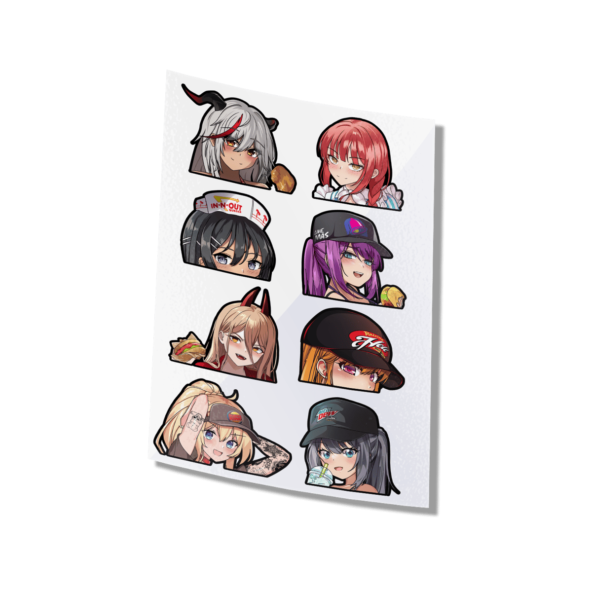 Image of Fast Food Mini Peekers Sheet