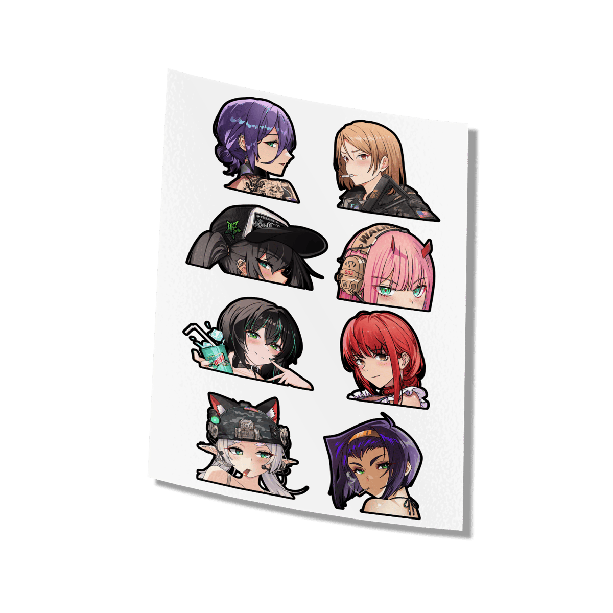 Image of New Girls Mini Peekers Sheet