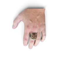Image 5 of Vintage Vader Skull Ring #1, c. 1940s