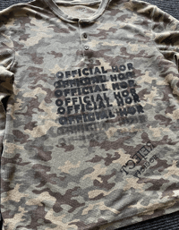 Image 3 of 3XL CAMO WAFFLE LONG SLEEVE | IM FROM NOWHERE 
