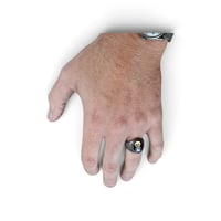 Image 6 of Vietnam War Jolly Roger Skull Ring, c. 1970