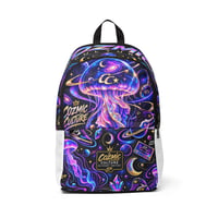 Image 1 of Cosmic Jellyfish Backpack — “Galaxy Neon "