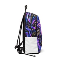 Image 2 of Cosmic Jellyfish Backpack — “Galaxy Neon "