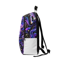 Image 3 of Cosmic Jellyfish Backpack — “Galaxy Neon "