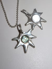 Image 1 of mẹ soleil pendant | abalone + mother of pearl