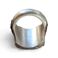 Image 4 of Vintage Soldier of Fortune Skull Ring #1, c. 1940s