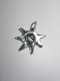 Image 2 of mẹ soleil pendant | abalone + mother of pearl