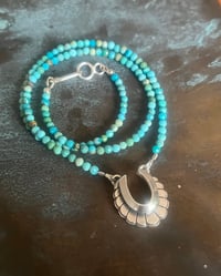 Horseshoe beaded Necklace