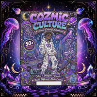 Image 1 of Cosmic Culture Coloring Book — Astro Soul Adult Coloring Adventure