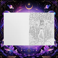 Image 3 of Cosmic Culture Coloring Book — Astro Soul Adult Coloring Adventure