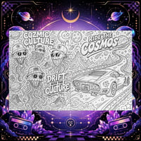 Image 4 of Cosmic Culture Coloring Book — Astro Soul Adult Coloring Adventure