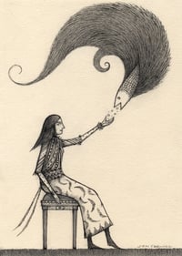 'My oldest friend' Original Drawing