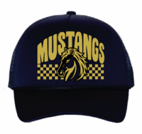 Mustangs Checkered Hat