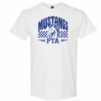 Mustangs Checkered PTA T-shirt