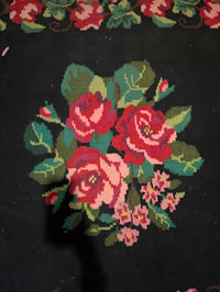 Image 2 of Vintage Carpet Roses – Cross Stitch Pattern