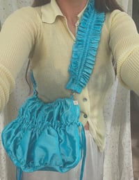 Image 3 of Turquoise Taffy Pudding Pouch 