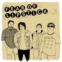 Fear of Lipstick - ST white vinyl LP