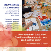 Image 3 of Drawing in the Autumn Art Workshop Series