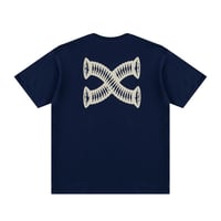 Image 2 of Fourheader tee Navy