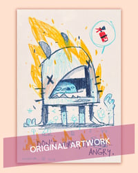 Image 1 of Be angry - original