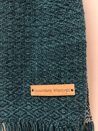Image 3 of Pine, Seaglass & Navy Forever Scarf