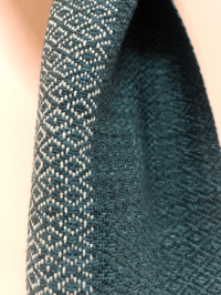 Image 4 of Pine, Seaglass & Navy Forever Scarf