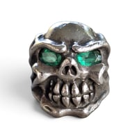 Image 1 of Travis Walker "Chomps" Skull ring, c. 2000s