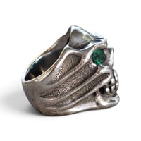 Image 2 of Travis Walker "Chomps" Skull ring, c. 2000s