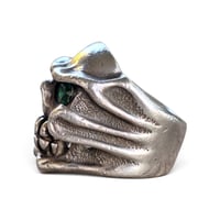 Image 3 of Travis Walker "Chomps" Skull ring, c. 2000s