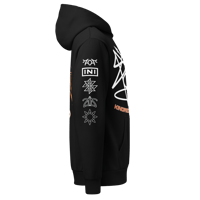 Image 4 of Psybersorcery White Sigil (Lane Seven) Black Pullover
