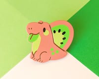 Image 8 of Fruit Dimetrodon Enamel Pins