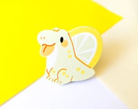 Image 4 of Fruit Dimetrodon Enamel Pins