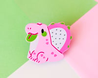 Image 11 of Fruit Dimetrodon Enamel Pins