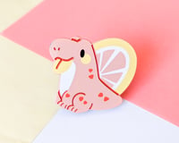 Image 6 of Fruit Dimetrodon Enamel Pins