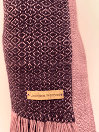 Image 3 of Fig, Rose & Light Teal Forever Scarf