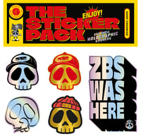 The Holographic / Sticker Pack Limited Edition  / ZBS project / 5 stickers inside
