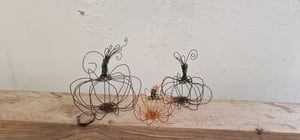 Image of Wire Pumpkins