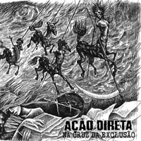 Ação Direta – Na Cruz Da Exclusão white vinyl LP