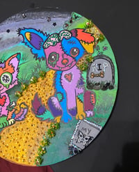 Image 2 of Pop Art Zombie pets painting 