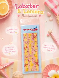 Lobster & Lemons Bookmark