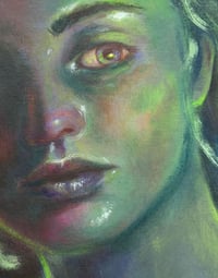 Image 2 of "Neon Nostalgia in Green"